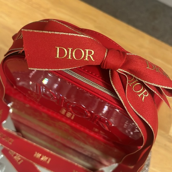 Christian Dior Red Vanity Case With Lunar New Year Box and Ribbon - Picture 11 of 12